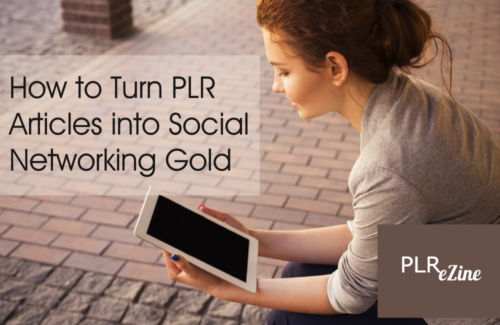 tuen PLR into social networking gold